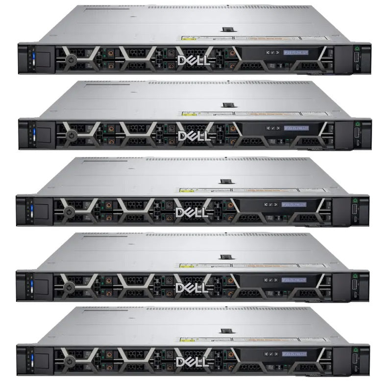 Dell PowerEdge R640 1U Rack Server 5 Pack