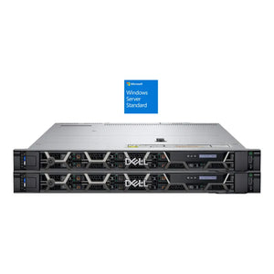 2 × Dell PowerEdge R440 1U Rack Servers + Windows Server 2022 Standard